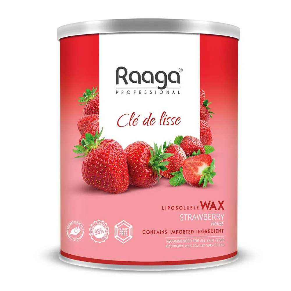 Raaga Professional Liposoluble Wax Straw Berry