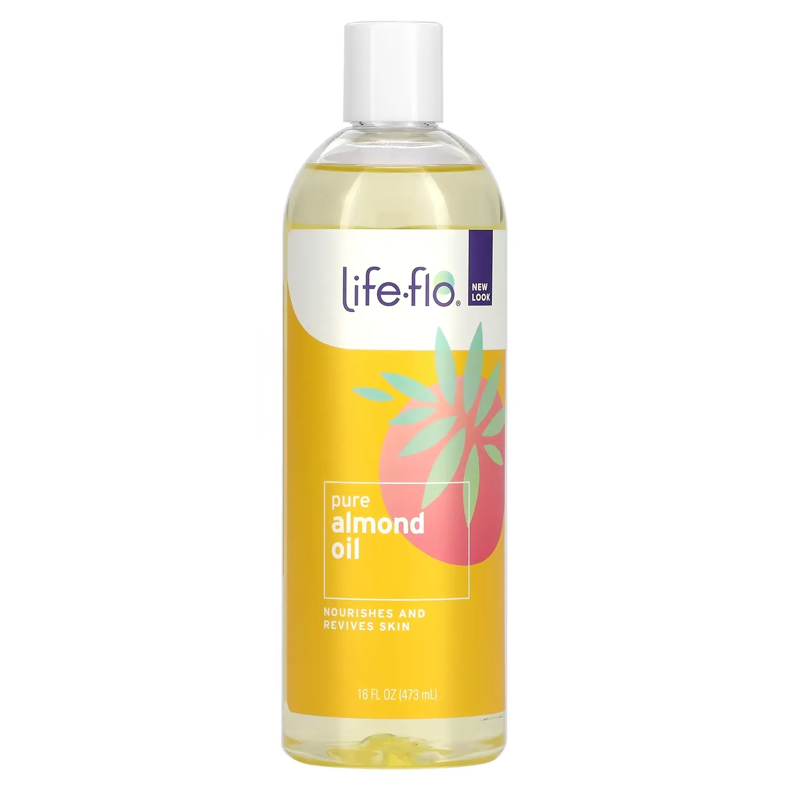 Pure Almond Oil, 16 fl oz (473 ml)