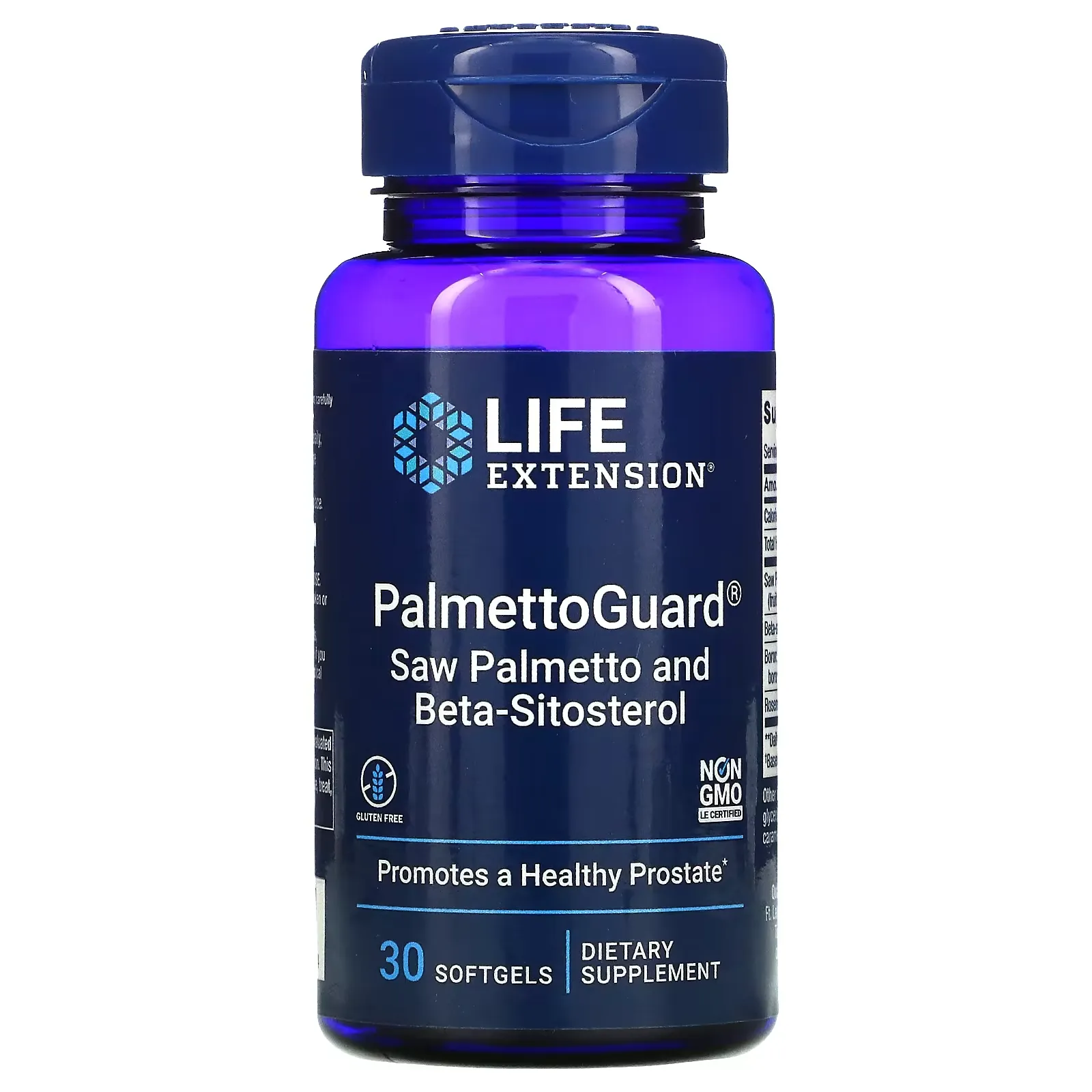 PalmettoGuard, Saw Palmetto and Beta-Sitosterol, 30 Softgels