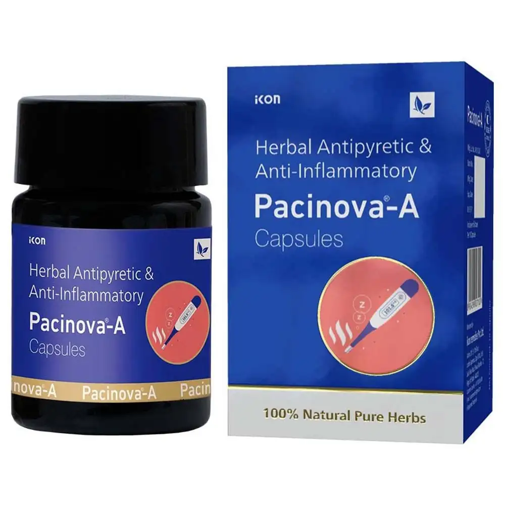 Pacinova-A Antipyretic & Anti-Inflammatory,  10 capsules