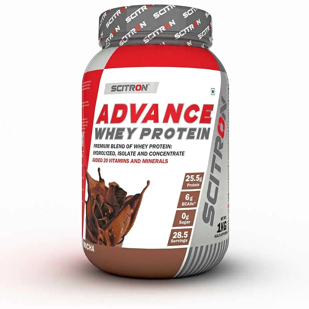 Scitron Advance Whey Protein,  2.2 lb  Mocha