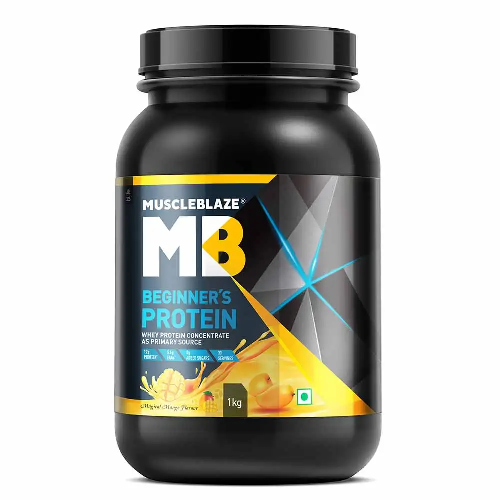 MuscleBlaze Beginner's Protein,  2.2 lb  Magical Mango