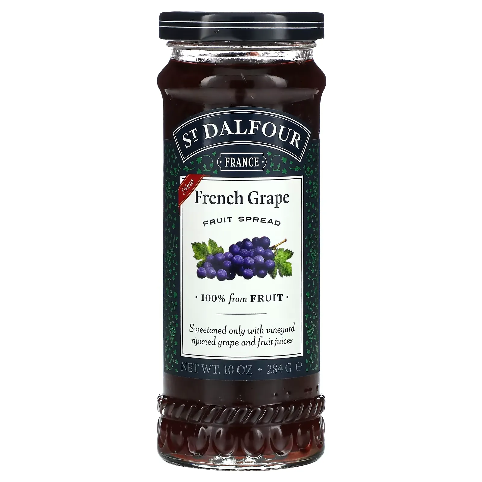 Fruit Spread, French Grape, 10 oz (284 g)