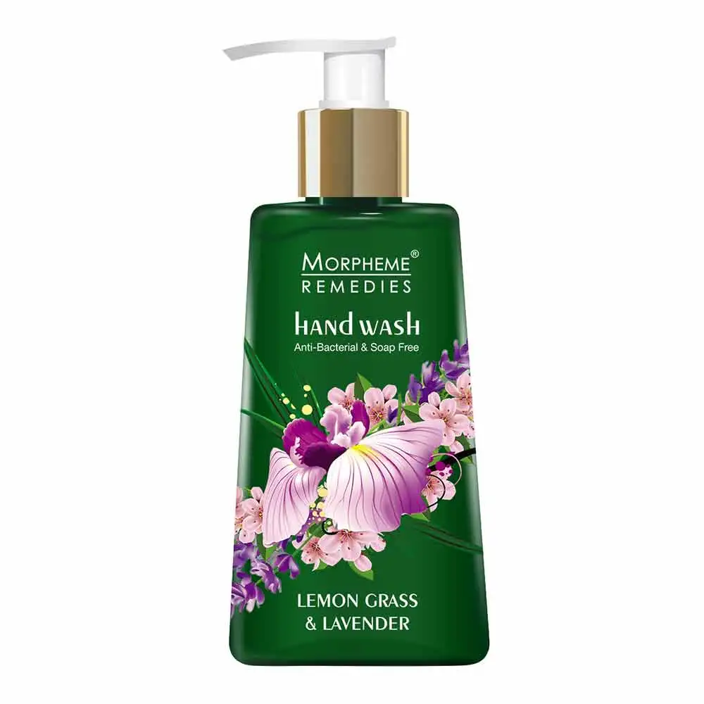 Morpheme Remedies Hand Wash,  Lemongrass & Lavender  250 ml  Anti Bacterial