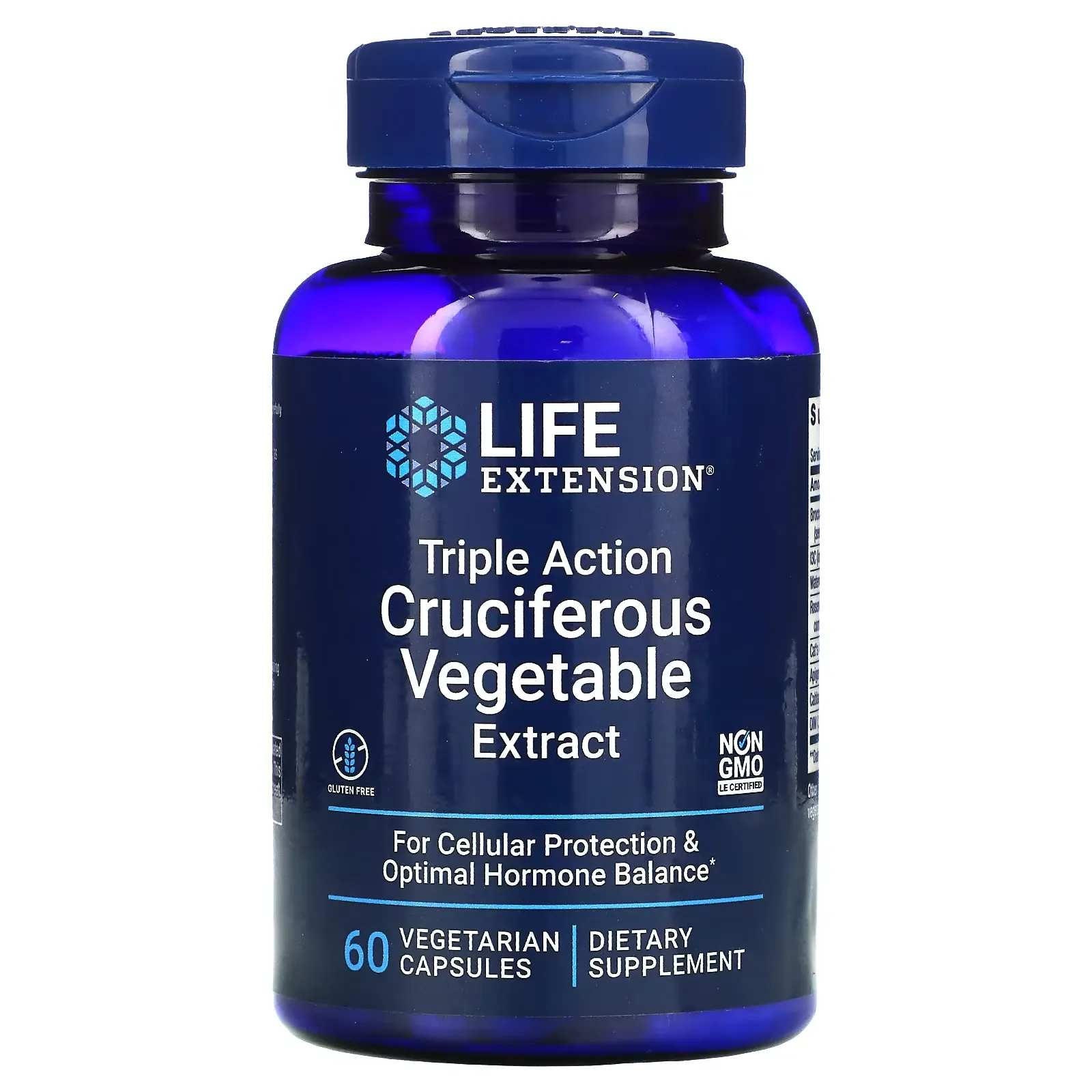 Triple Action Cruciferous Vegetable Extract, 60 Vegetarian Capsules