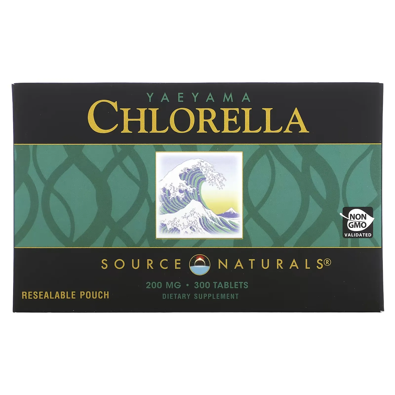 Yaeyama Chlorella, 200 mg, 300 Tablets