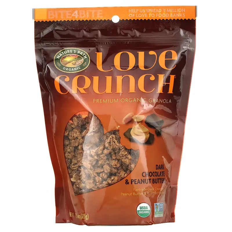 Love Crunch, Premium Organic Granola, Dark Chocolate & Peanut Butter, 11.5 oz (325 g)