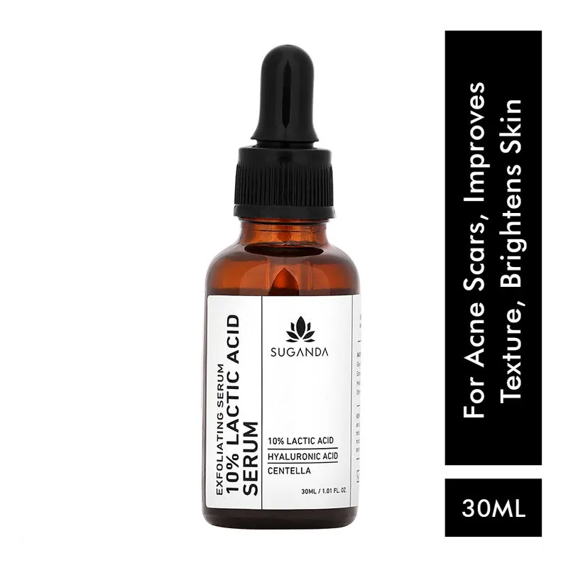 Suganda 10% Lactic Acid Serum for Dark Spots & Uneven Texture