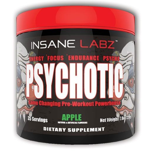 PSYCHOTIC Pre Workout - Apple