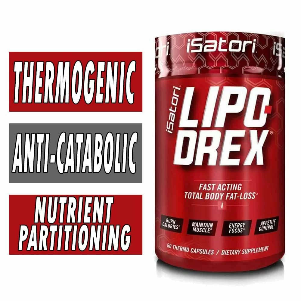 Lipo Drex Fat Burner - Isatori - 60 Capsules