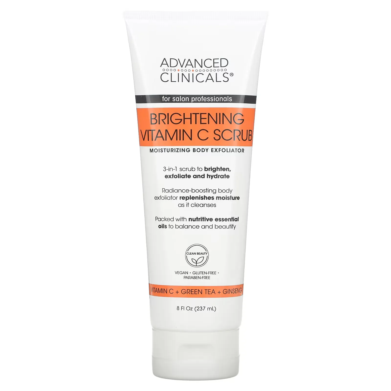 Brightening Vitamin C Scrub, 8 fl oz (237 ml)