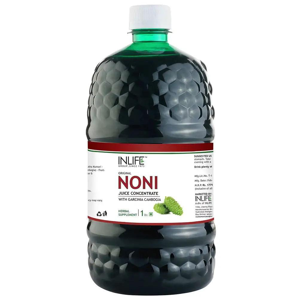 INLIFE Noni Juice Concentrate,  Unflavoured  1 L