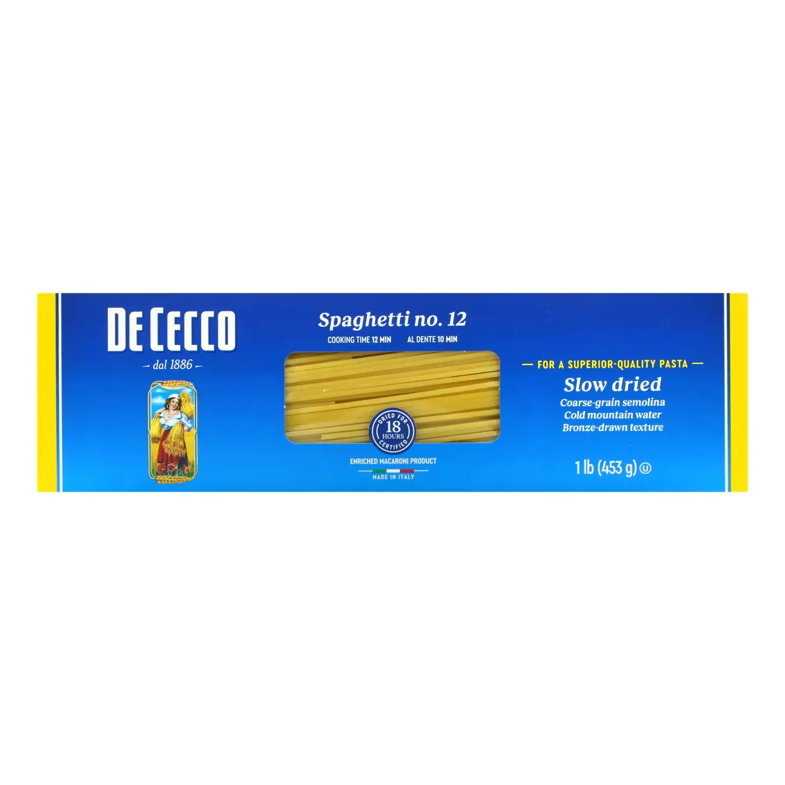 Spaghetti No 12, 1 lb (453 g)