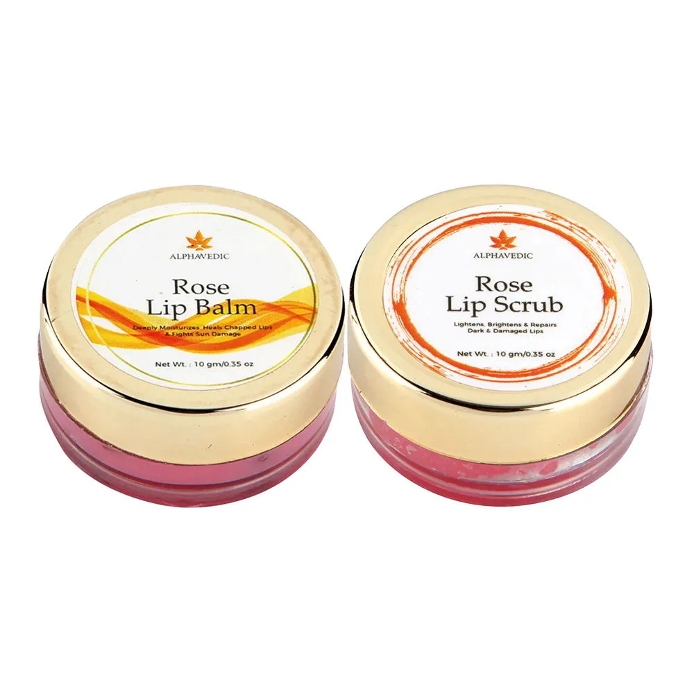 Alphavedic Rose Lip Care Combo