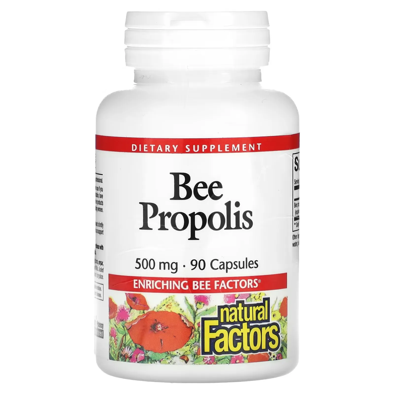 Bee Propolis, 500 mg, 90 Capsules