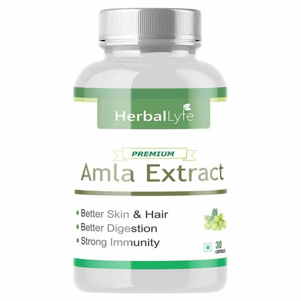 Herballyfe Amla Extract 800mg,  30 capsules