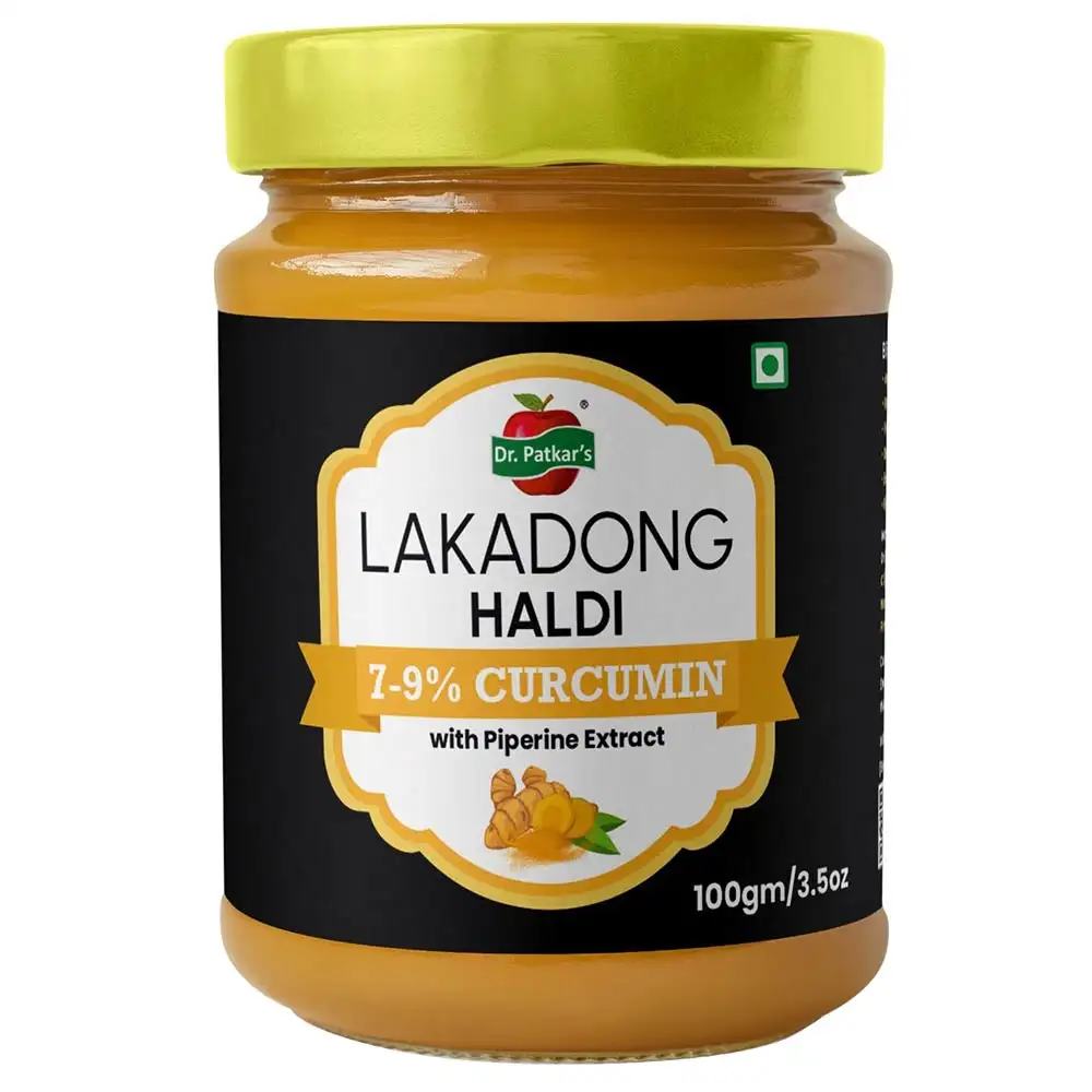 Dr. Patkar's Lakadong Turmeric Powder,  100 g