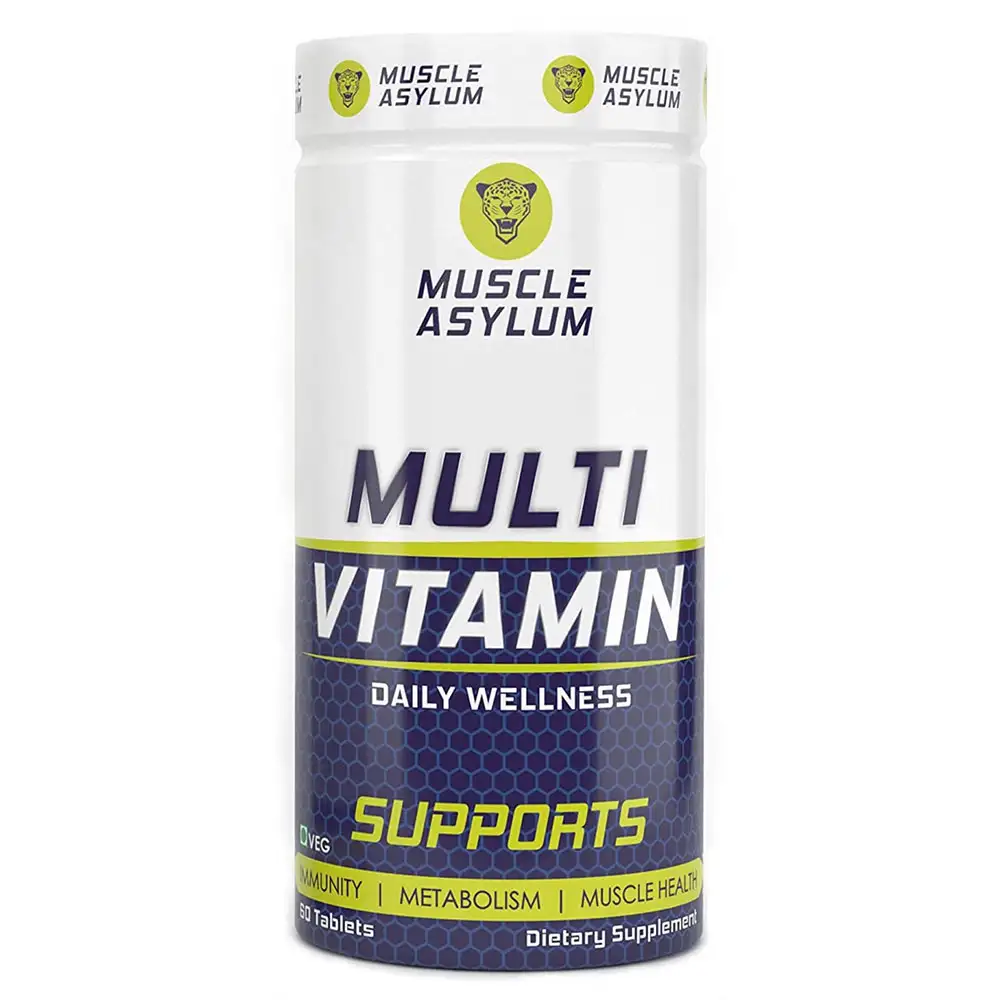 Muscle Asylum Multivitamin,  60 tablet(s)  Unflavoured