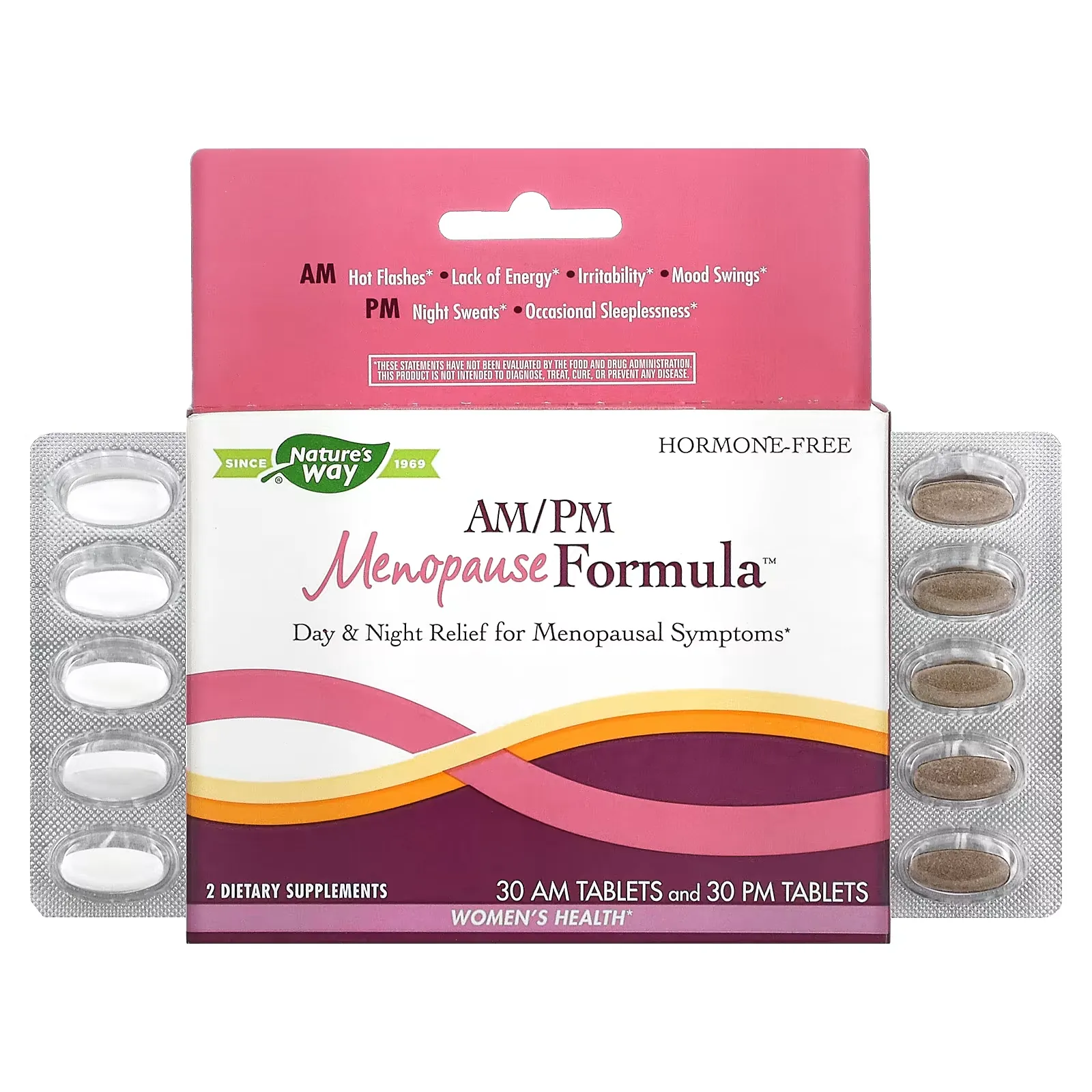 AM/PM Menopause Formula, Women's Health, 30 AM Tablets & 30 PM Tablets