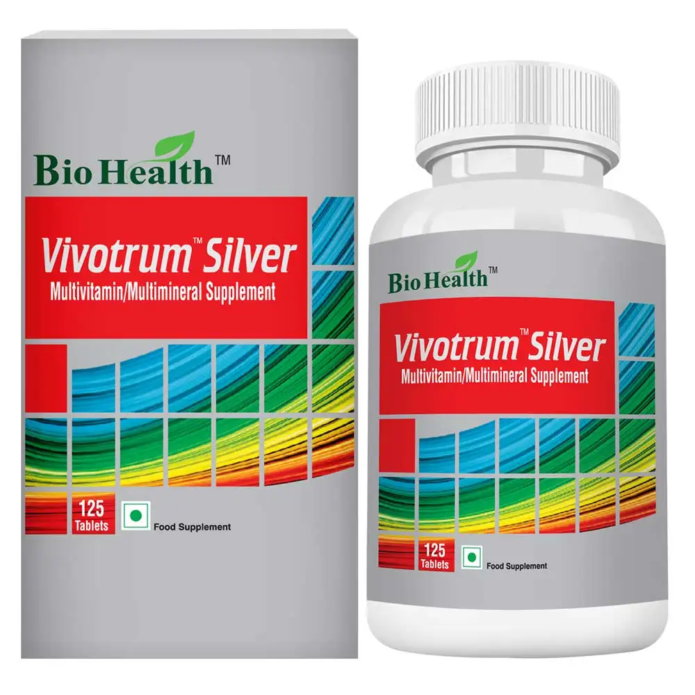 Bio Health Vivotrum Silver,  125 tablet(s)  Unflavoured Combo