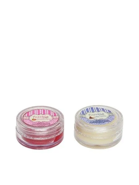 Fuschia Strawberry & Caramel Lip Balm Combo