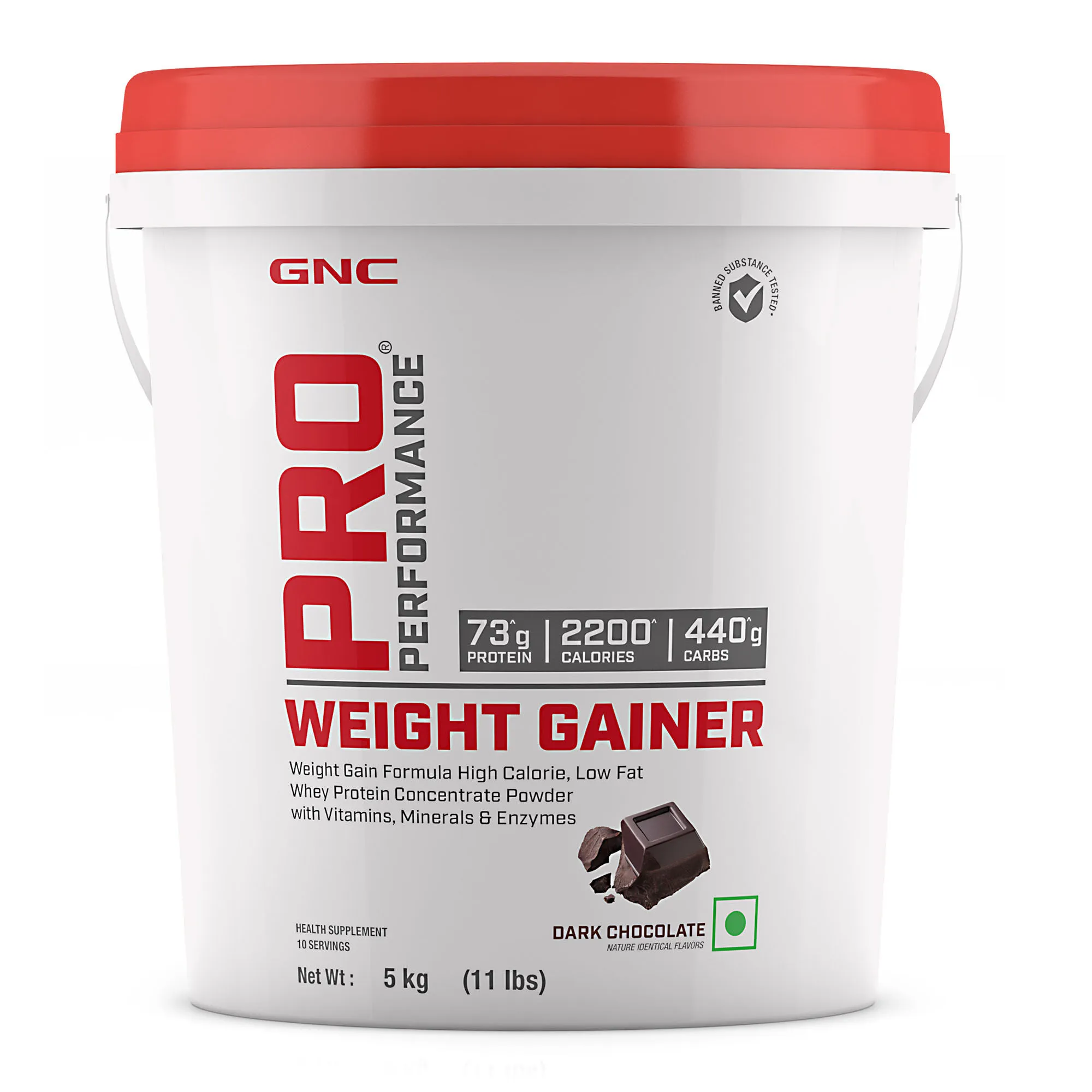 GNC Pro Performance Weight Gainer - Dark Chocolate Powder