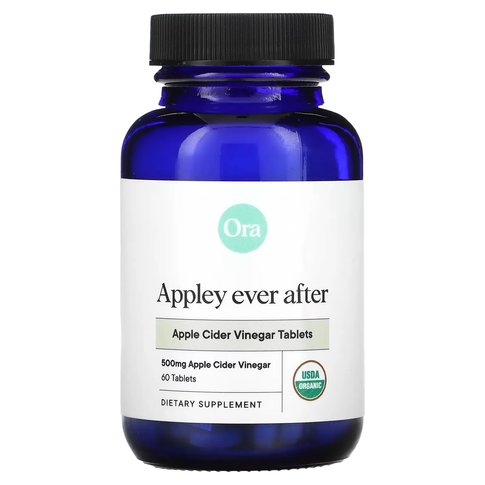 Appley Ever After, Apple Cider Vinegar Tablets, 500 mg , 60 Tablets