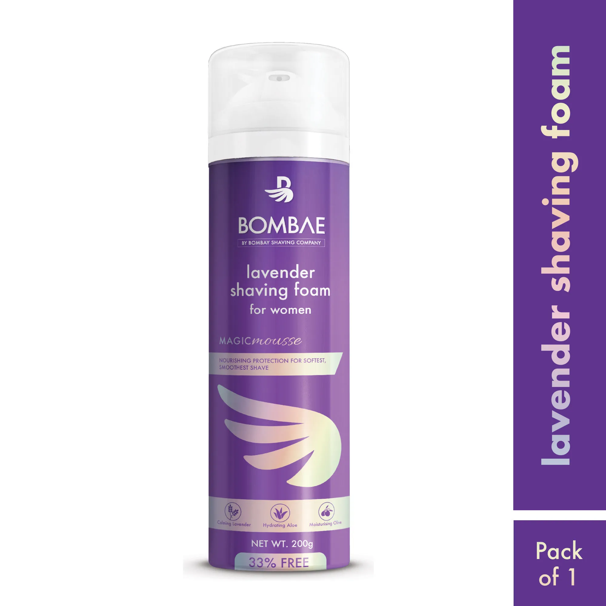 Bombae Ultra Sensitive Shaving Foam For Women