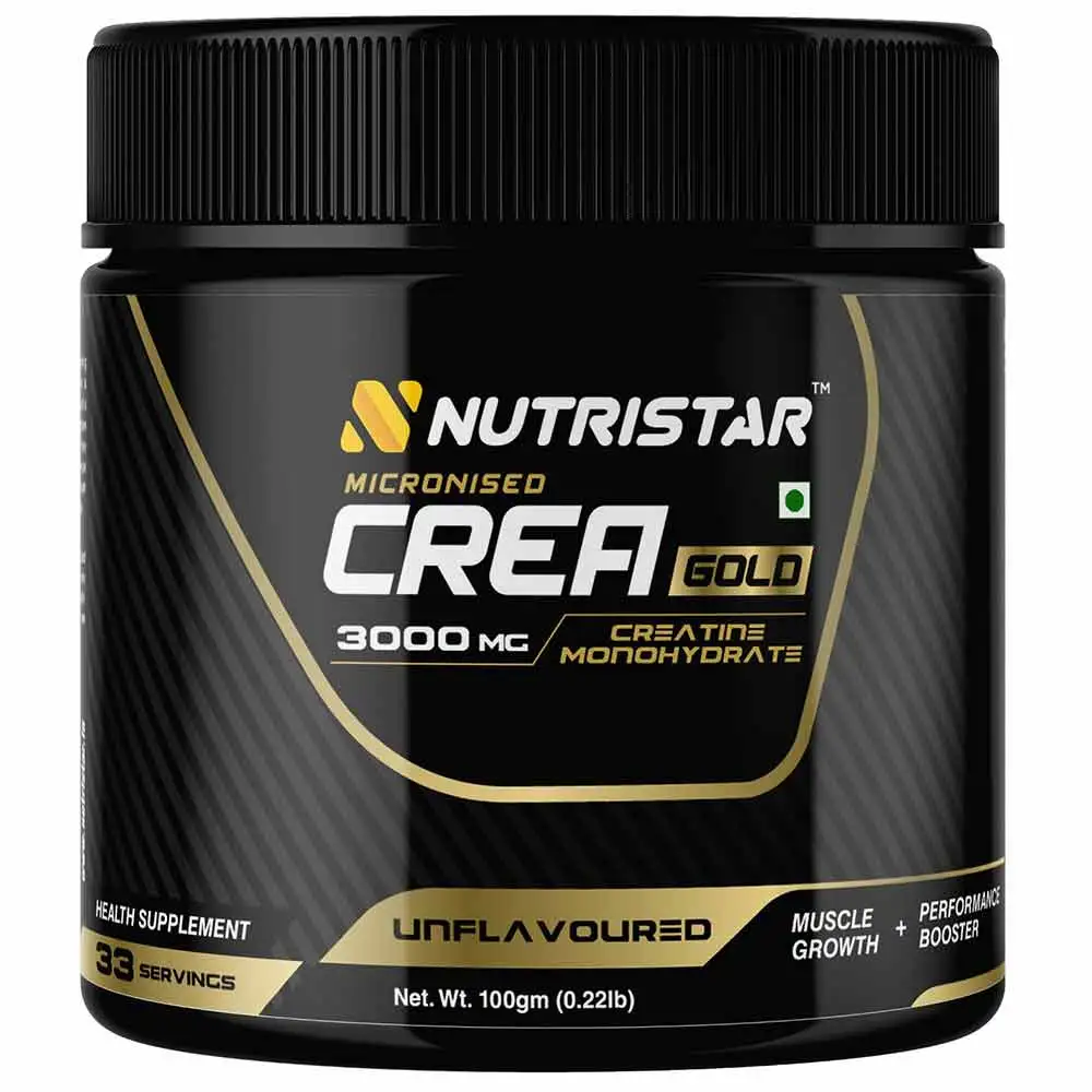 Nutristar Micronized CREA Gold Creatine Monohydrate,  Unflavoured  0.22 lb