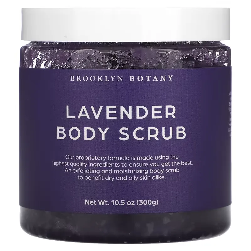 Body Scrub, Lavender, 10.5 oz (300 g)