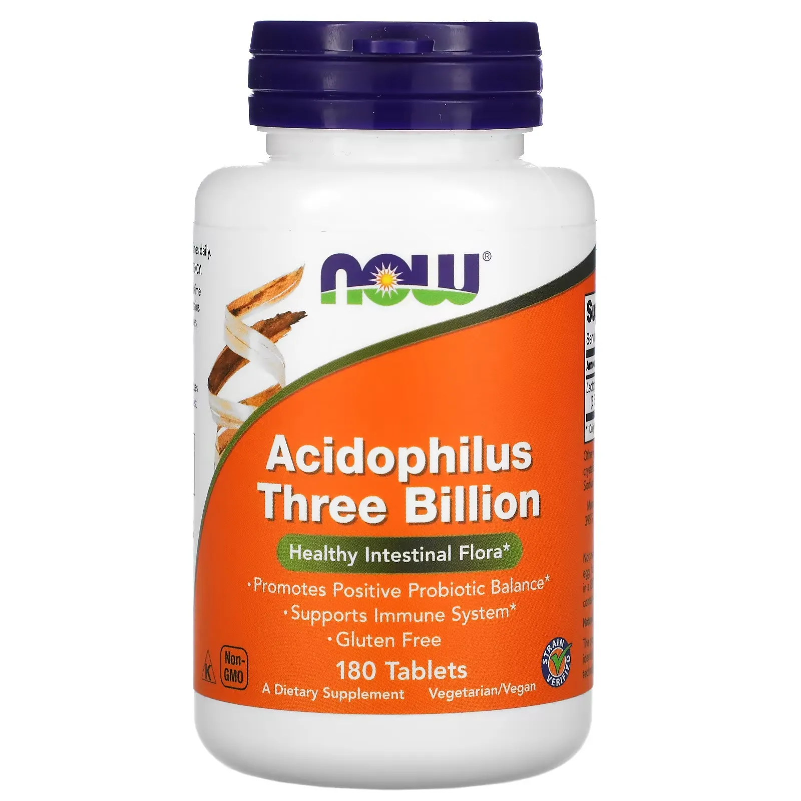 Acidophilus Three Billion, 180 Tablets