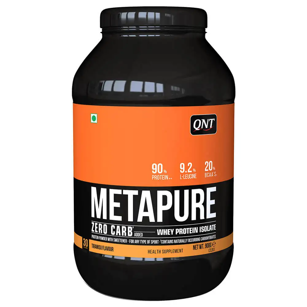 QNT Metapure Zero Carb Whey Protein Isolate,  2 lb  Tiramisu