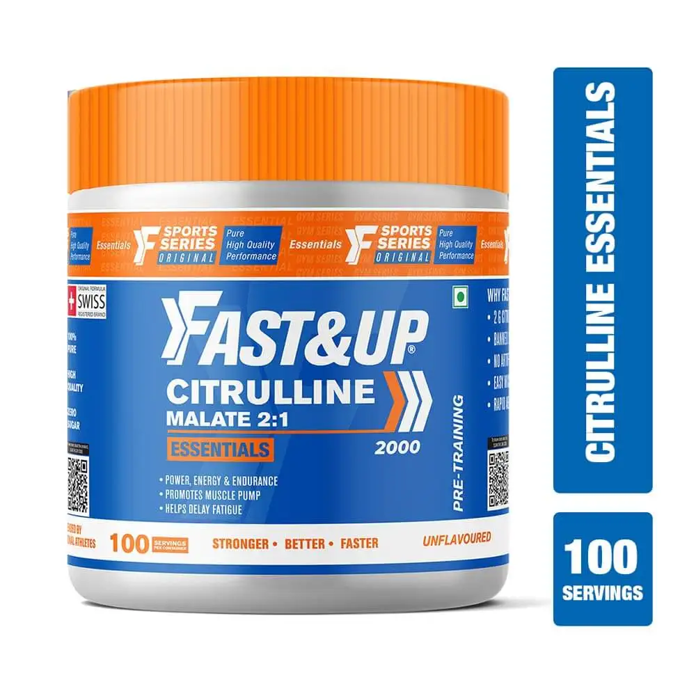 Fast & Up Citrulline Malate,  0.44 lb  Unflavoured