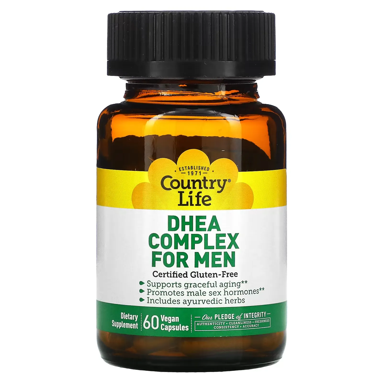 DHEA Complex for Men, 60 Vegan Capsules