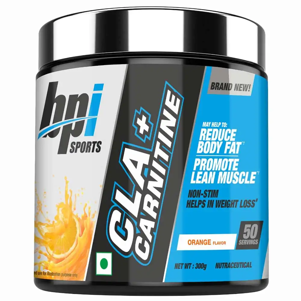 BPI Sports CLA + Carnitine Orange Flavour,  0.66 lb