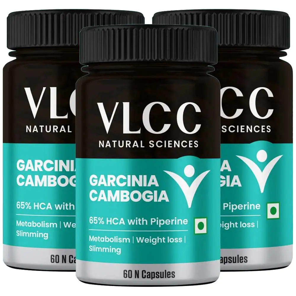 VLCC Natural Sciences Garcinia Cambogia (Pack of 3),  60 capsules