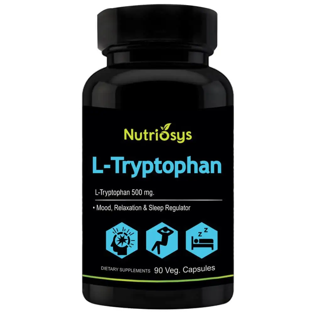 Nutriosys L Tryptophan (500 mg),  90 capsules