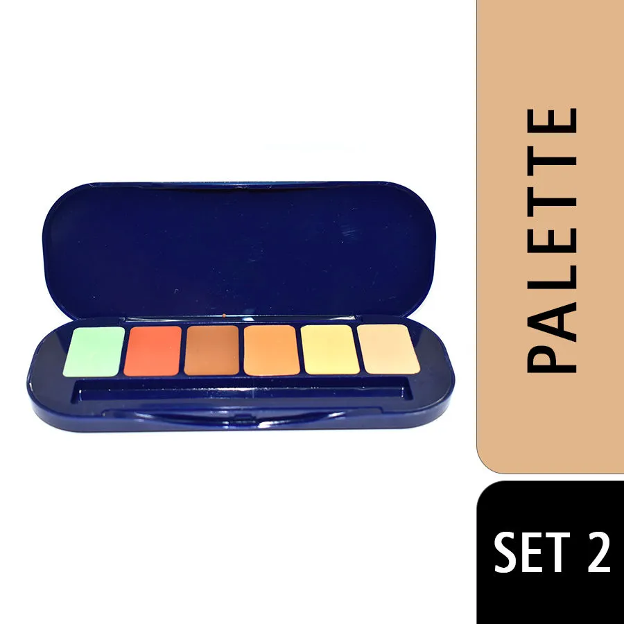 Gala of London Hd Concealer And Foundation Palette - Set 2