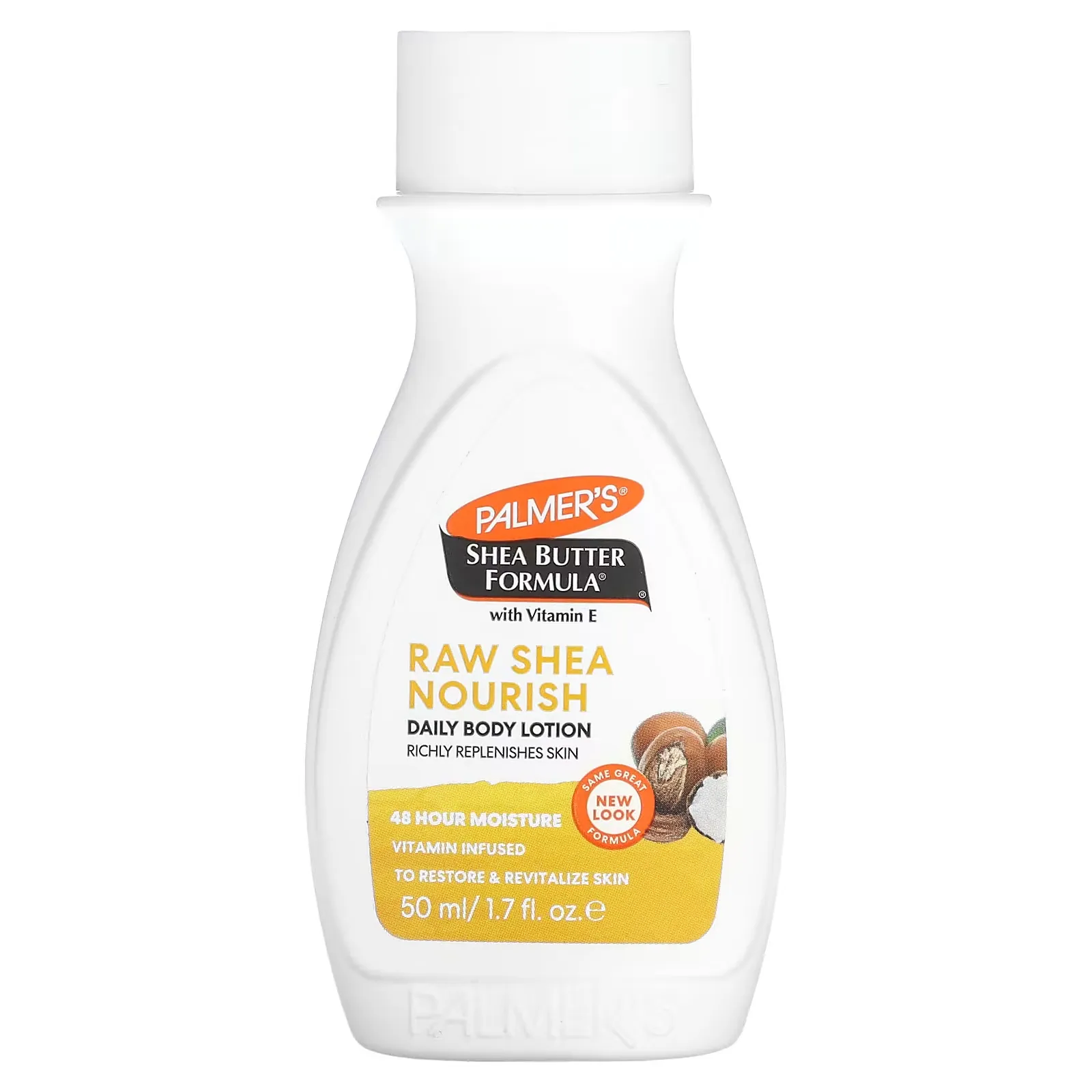 Shea Formula with Vitamin E, Raw Shea Nourish Daily Body Lotion, 1.7 fl oz (50 ml)