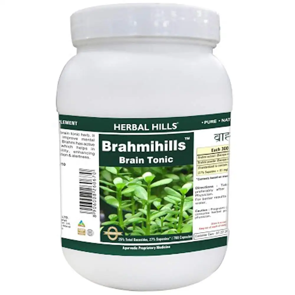 Herbal Hills Brahmihills,  700 capsules