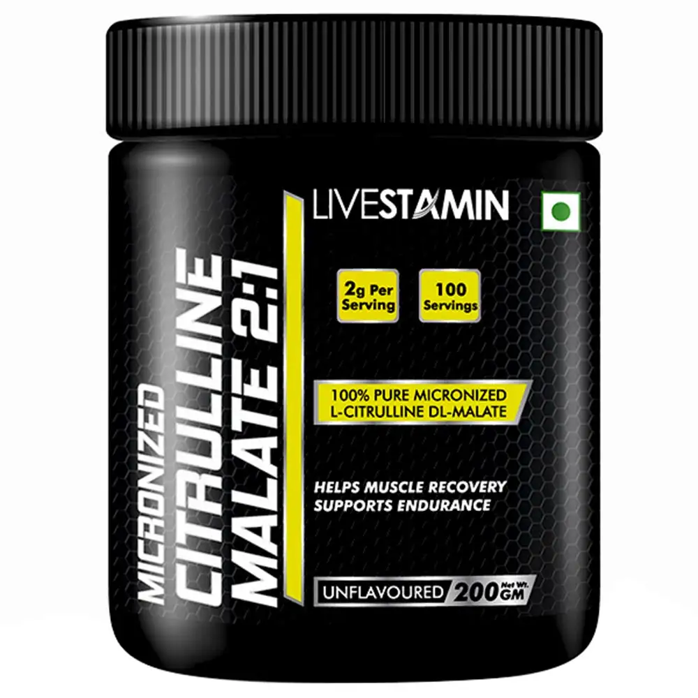 Livestamin Citrulline Malate Powder 2:1,  0.22 lb  Unflavoured