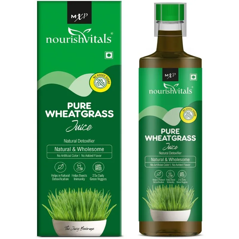 Nourish Vitals Pure Wheatgrass Juice