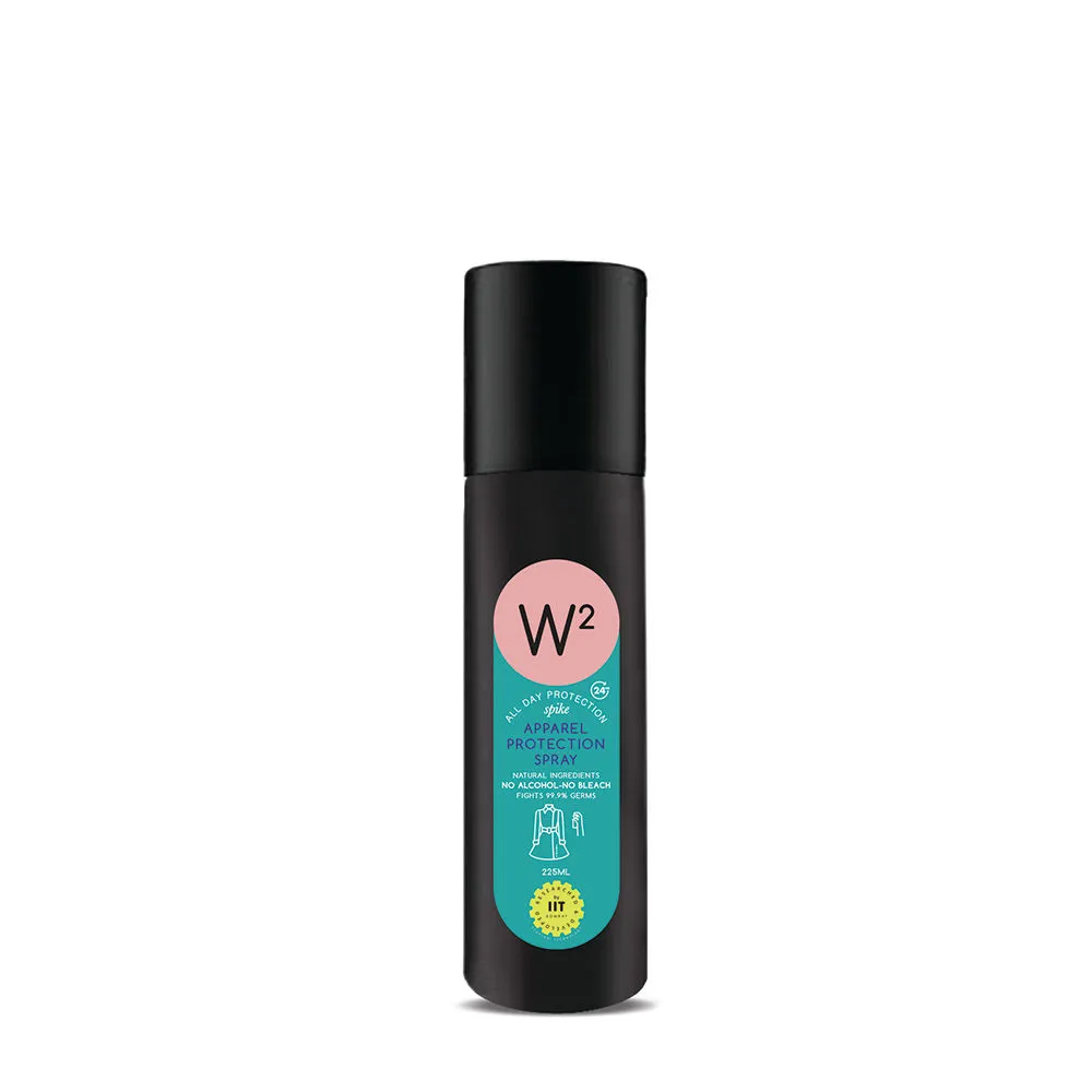 W2 Apparel Protection Spray (Spike) With Natural Ingredients No Alcohol-no Bleach Deodorant