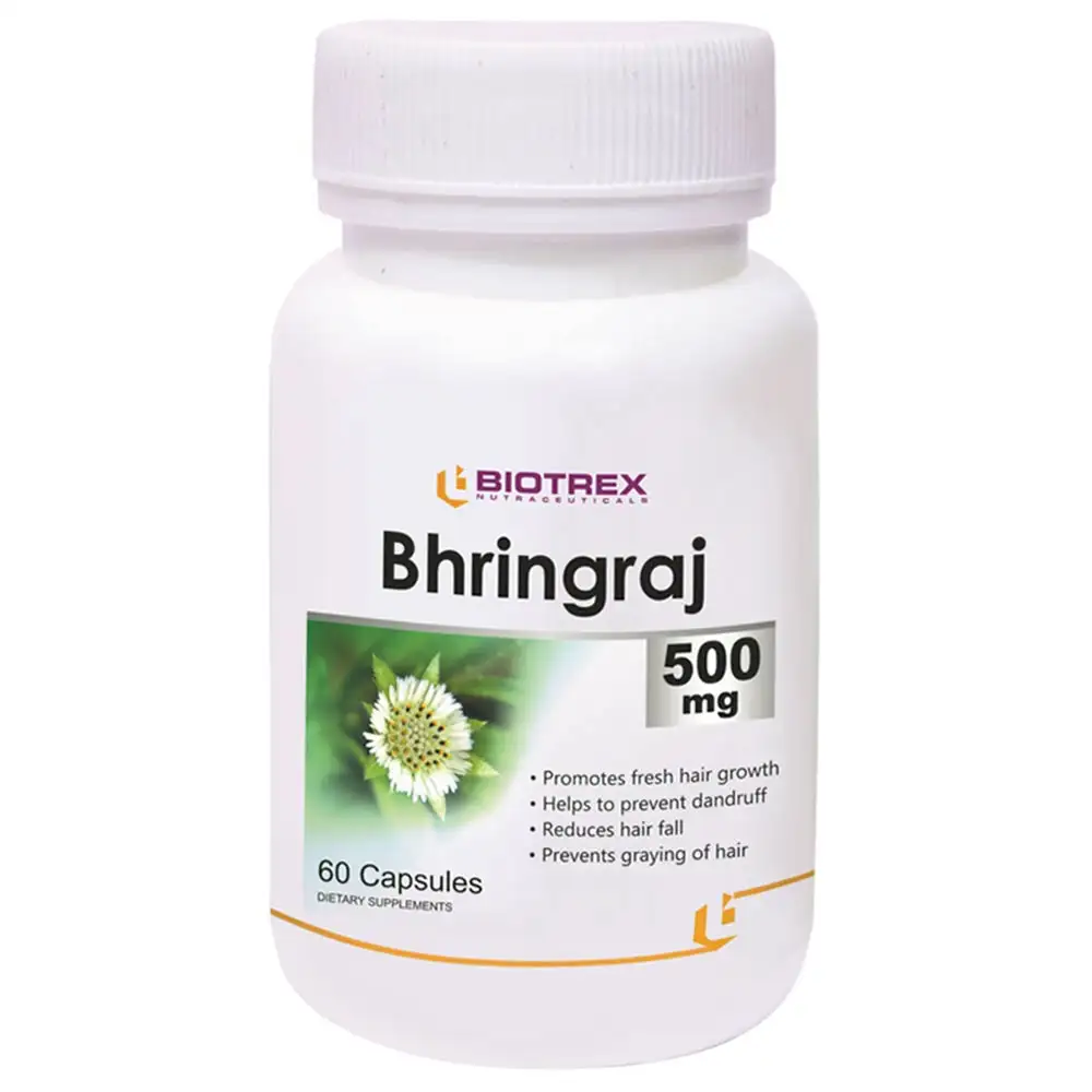 Biotrex Bhringraj (500 mg),  60 capsules