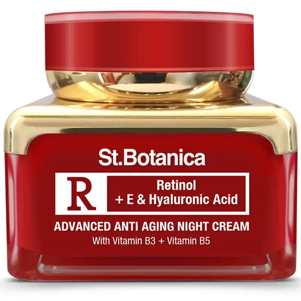 St.Botanica Retinol Advanced Anti Aging Night Cream,  50 g  for All Skin Types