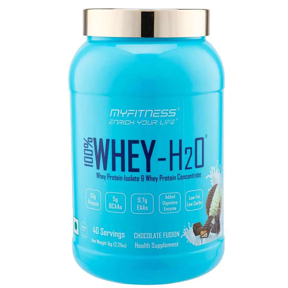 Myfitness 100% WHEY-H2O Protein Isolate,  2.2 lb  Chocolate Fusion