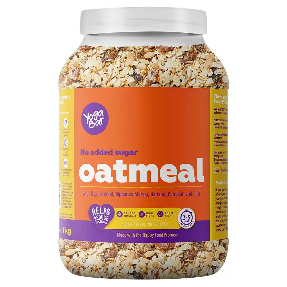 Yogabar Oatmeal,  1 kg  No Added Sugar