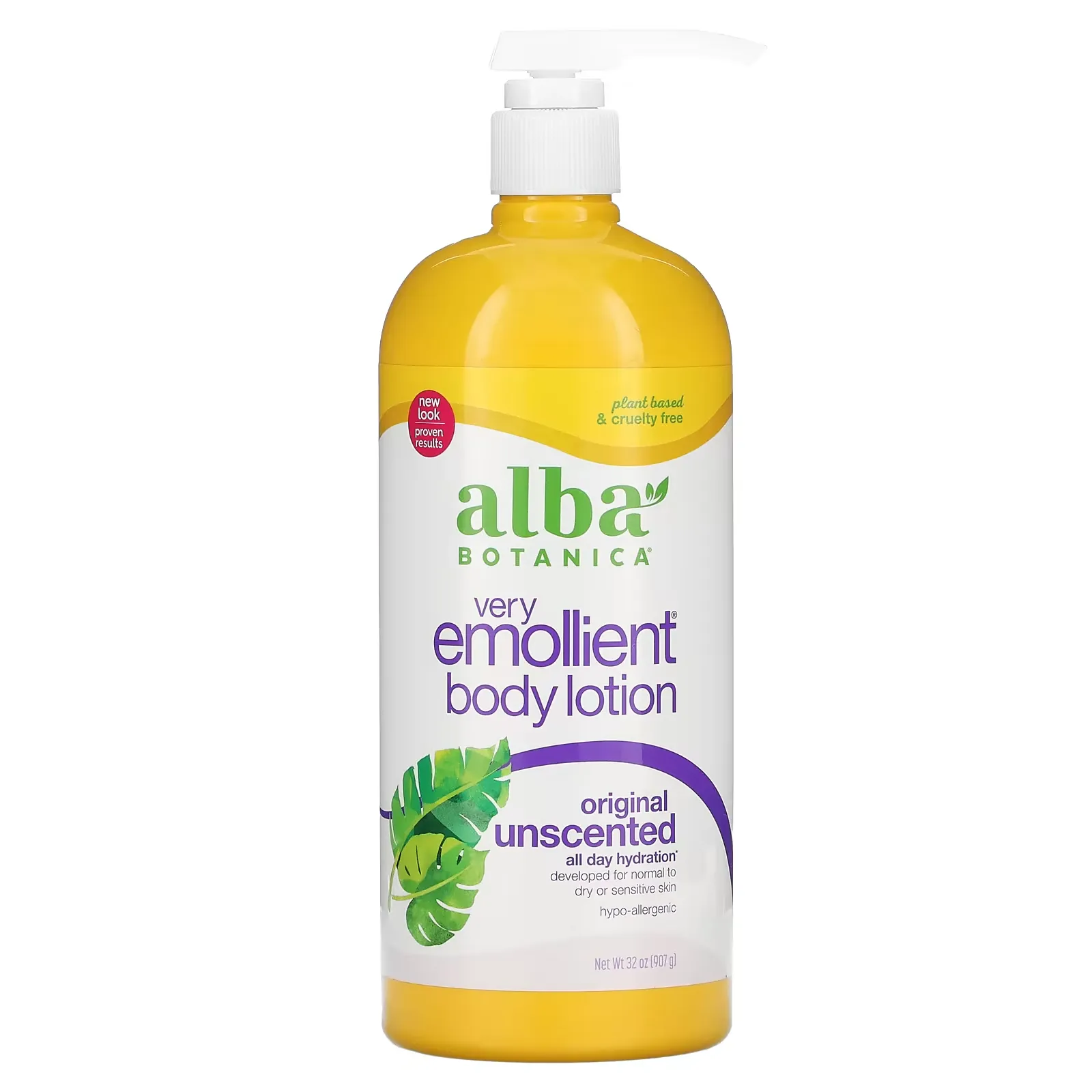 Very Emollient Body Lotion, Original, Unscented, 32 oz (907 g)