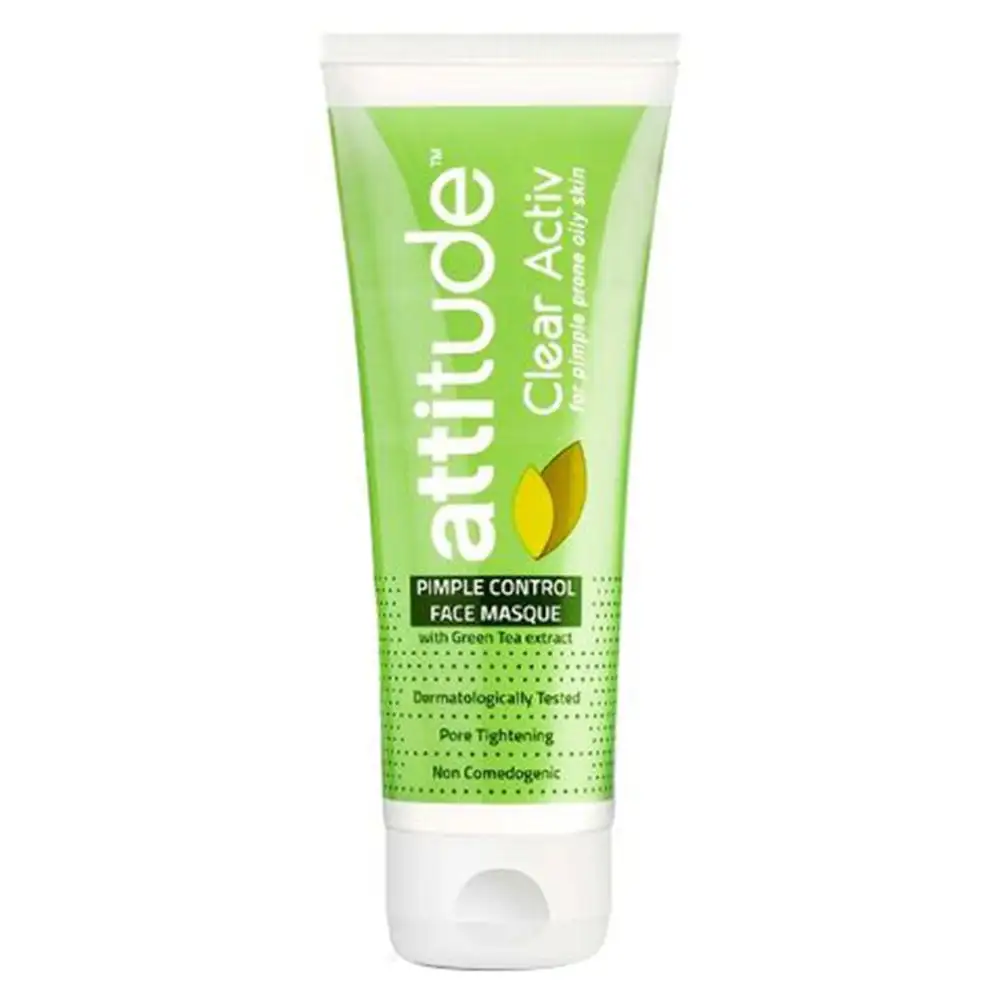 Amway Attitude Clear Activ Pimple Control Face Masque,  100 ml  for All Skin Types