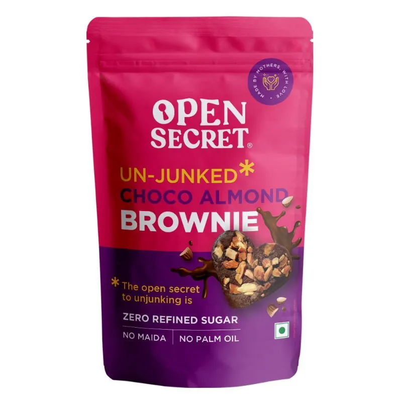 Open Secret Chocolate Almond Brownie - Pack Of 8